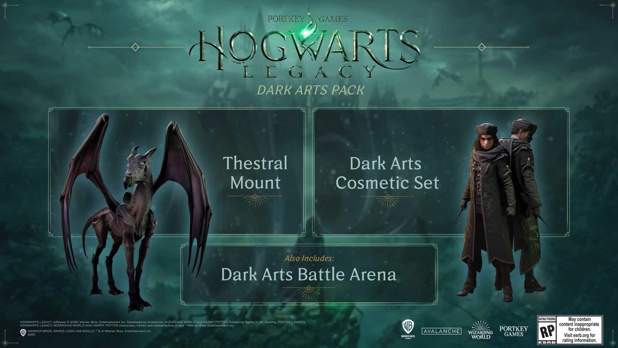 Hogwarts Legacy - Dark Arts Pack DLC PC Steam CD Key screenshot 2