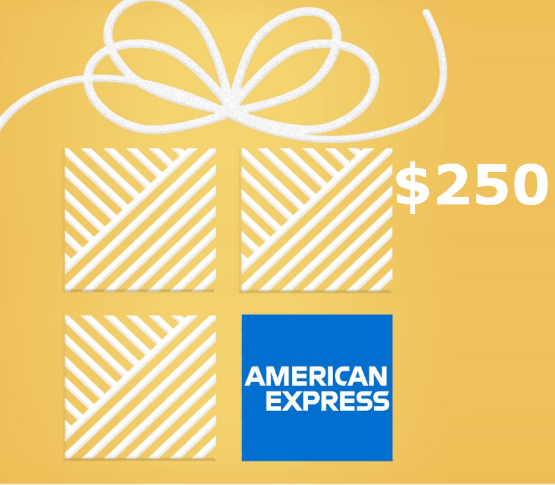 American Express $250 US Gift Card (6 Month Expiration) cover art
