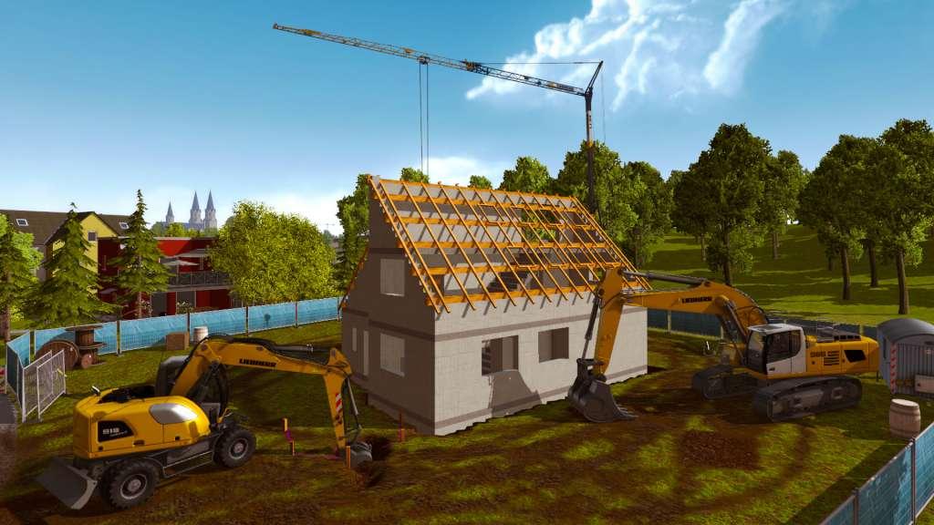 Construction Simulator 2015 - Liebherr A 918 DLC PC Steam CD Key screenshot 1