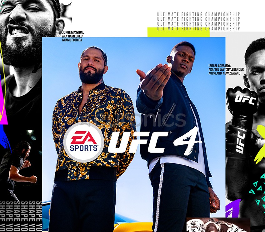 Okładka UFC 4 EU XBOX One CD Key