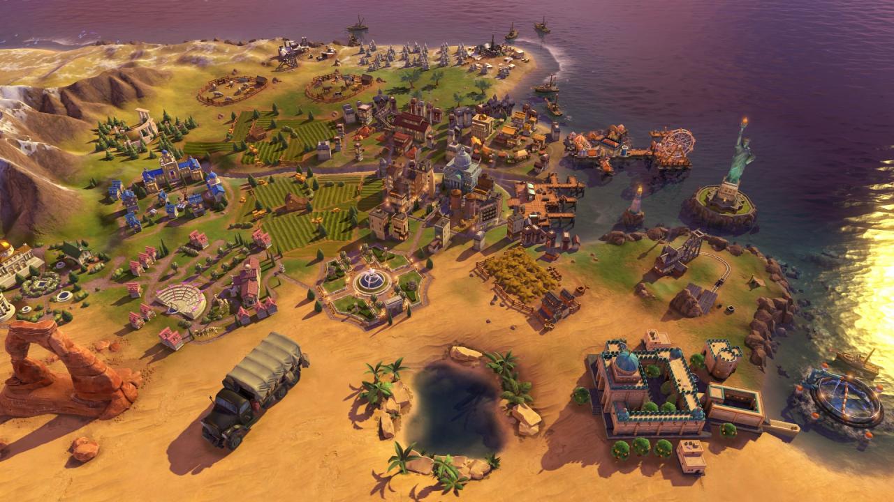 Sid Meier’s Civilization VI + Rise and Fall DLC EU Steam CD Key — zrzut ekranu 3