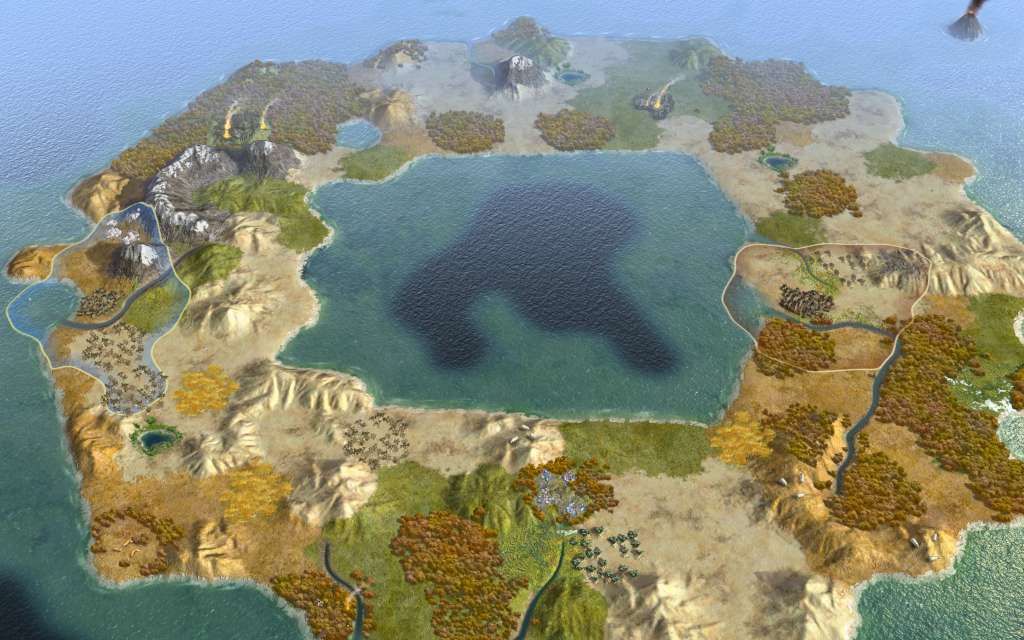 Sid Meier's Civilization V - Explorer's Map Pack DLC EU PC Steam CD Key screenshot 4