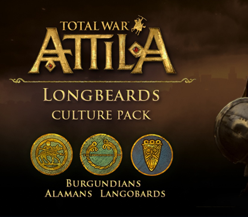 Copertina di Total War: ATTILA - Longbeards Culture Pack DLC PC Steam CD Key