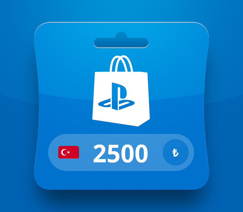 PlayStation Network TRY 2500 Card TR cover art