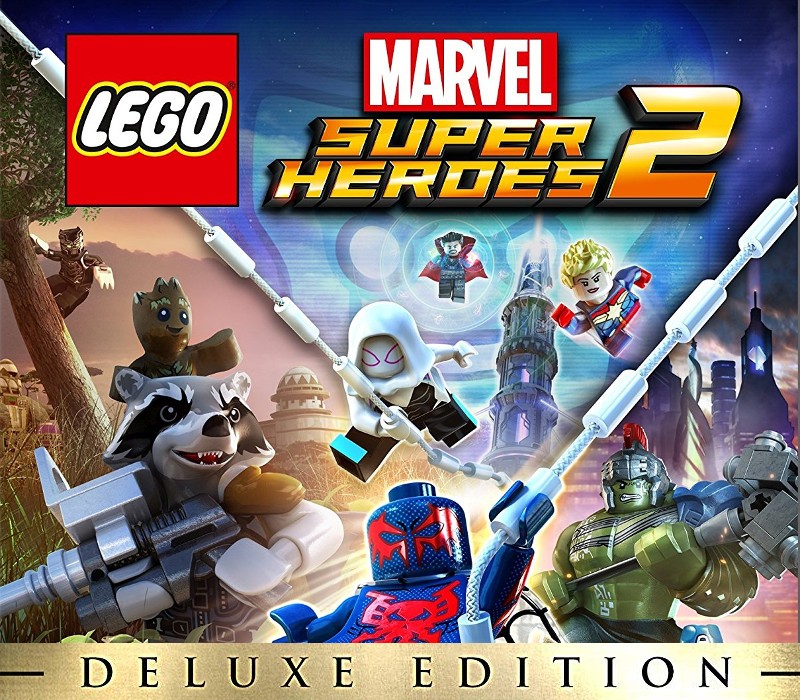 LEGO Marvel Super Heroes 2 Deluxe Edition PC Steam CD Key cover art