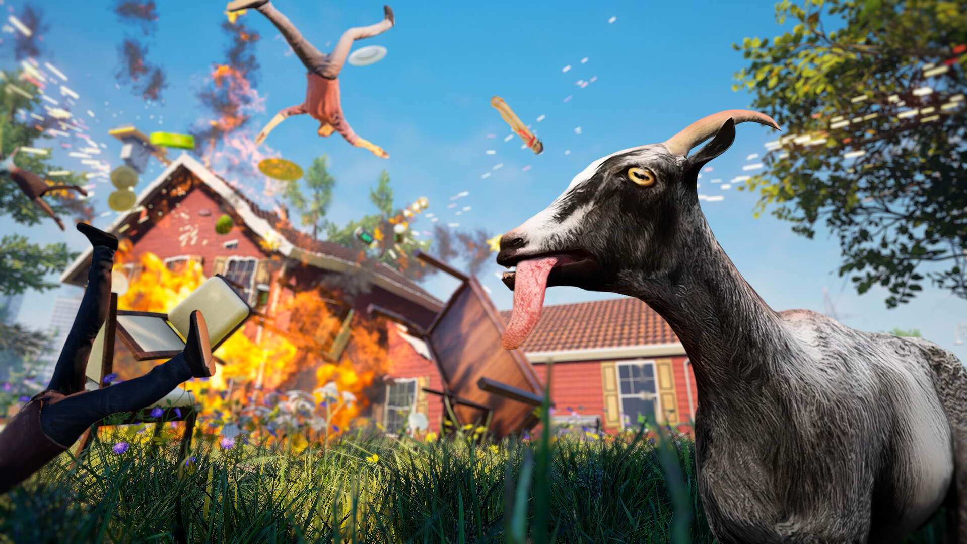 Goat Simulator: Remastered PC Epic Games Account screenshot 1