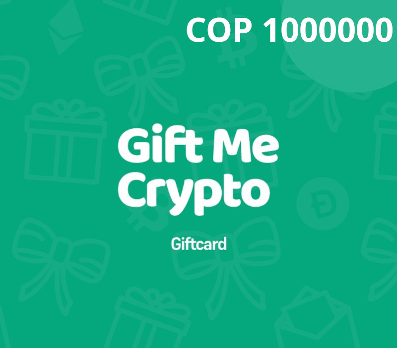 Gift Me Crypto COP 1000000 Gift Card cover art