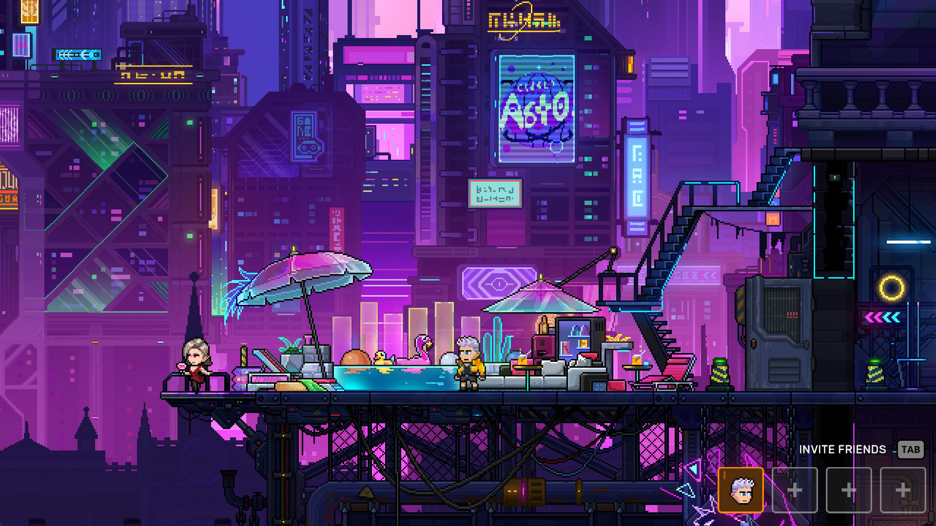 Neon Abyss 2 PC Steam CD Key screenshot 2