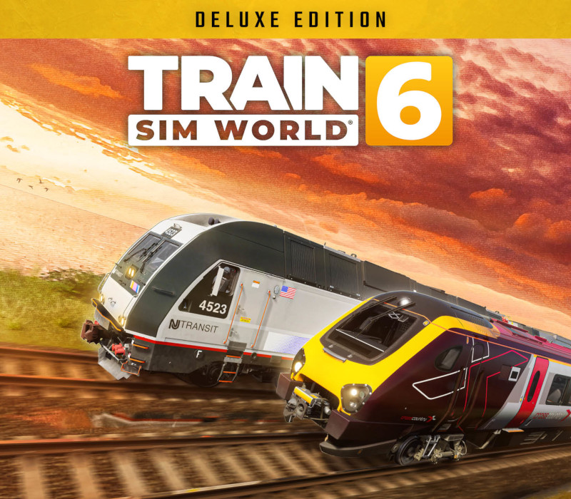 Train Sim World 6 Deluxe Edition EU PC Steam CD Key kapak görseli