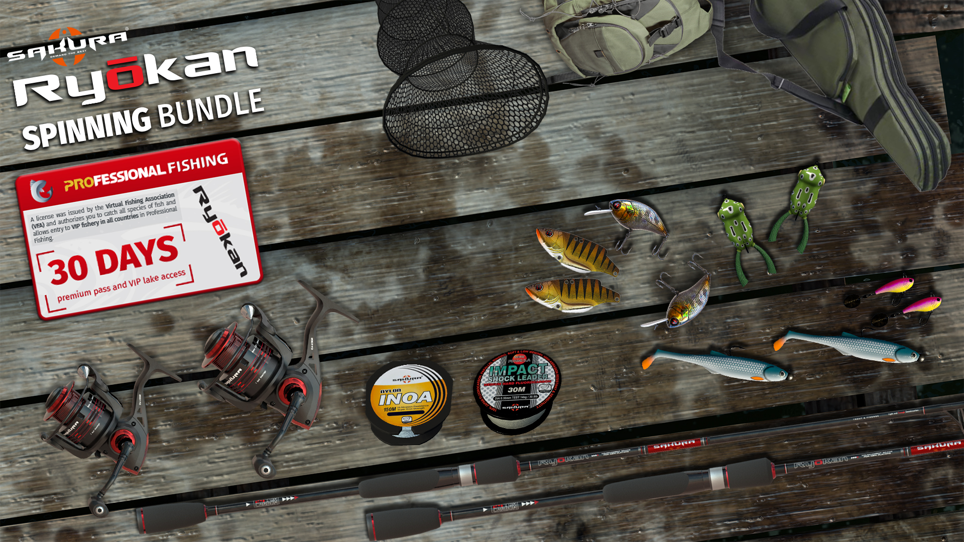 Professional Fishing - Sakura Ryokan Spinning DLC Steam CD Key 스크린샷 2