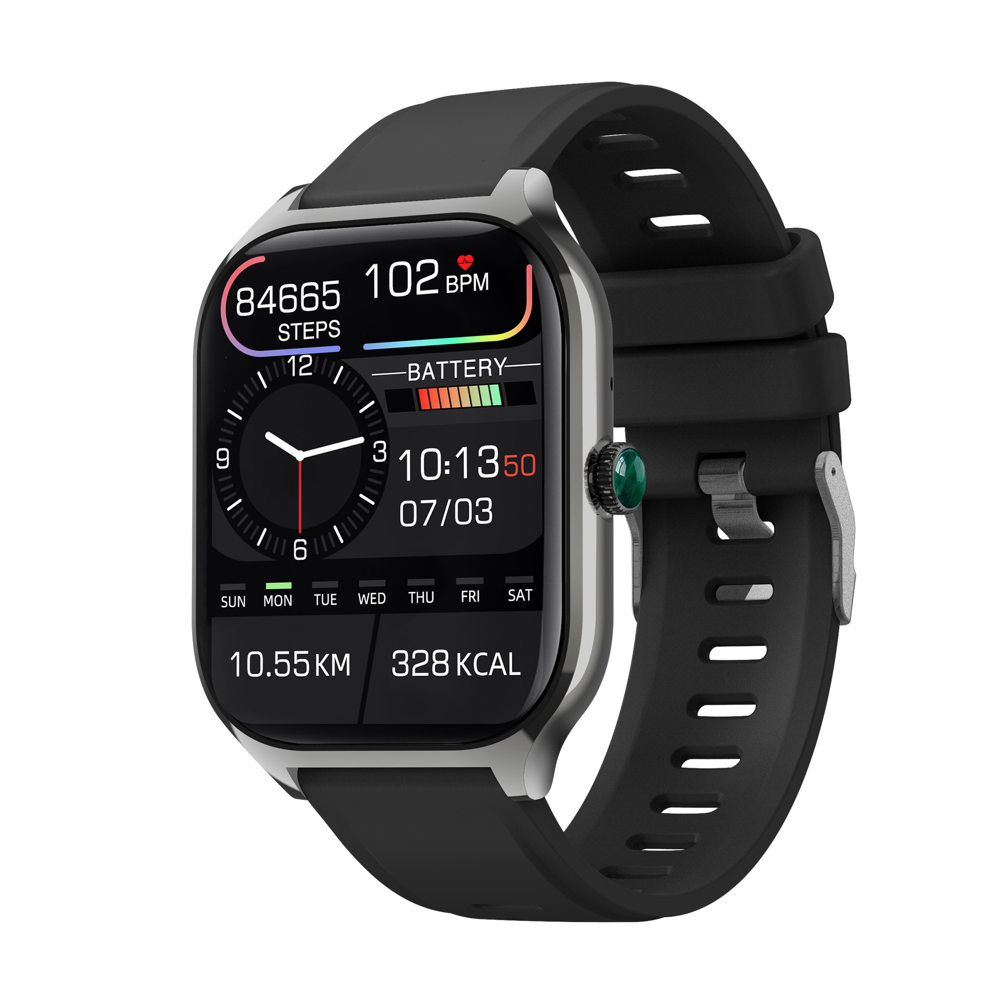 LX307 Smart Watch Bluetooth Call Remote Camera Control Blood Pressure Oxygen Sleep Monitor Multi-Sport Mode Fitness Tracker for Men Women