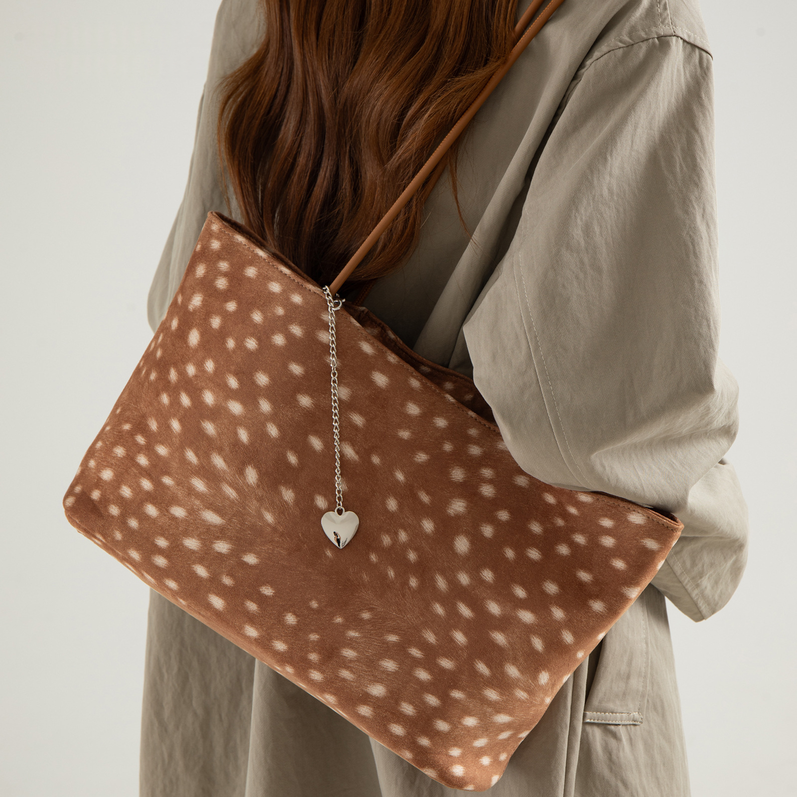 Suede Material Tote Bag For Women With Luxury Feel