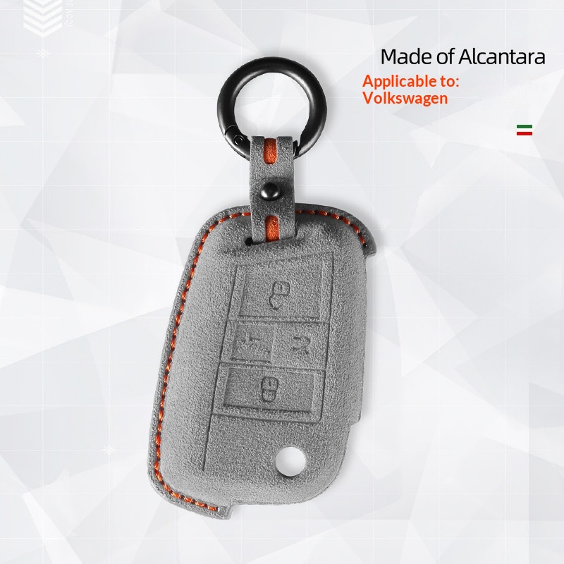 Suede Three-dimensional Key Case Decorative Protection Cover
