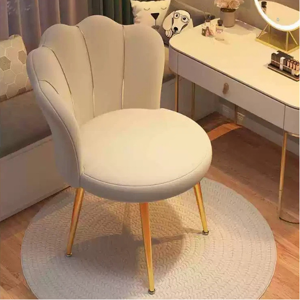 Creative Italian-style Shell Modern Minimalist Makeup Chair