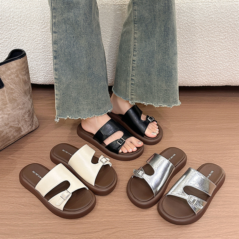 Women's Summer Outdoor Open-toe Beach Flat Sandals