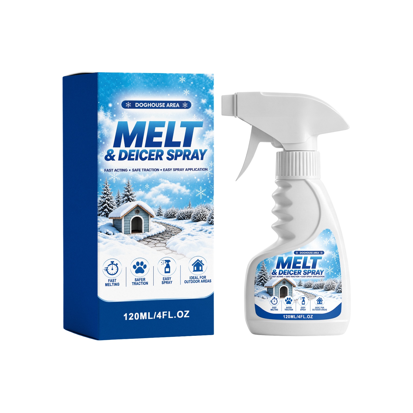 Deicing And Snow Melting Spray