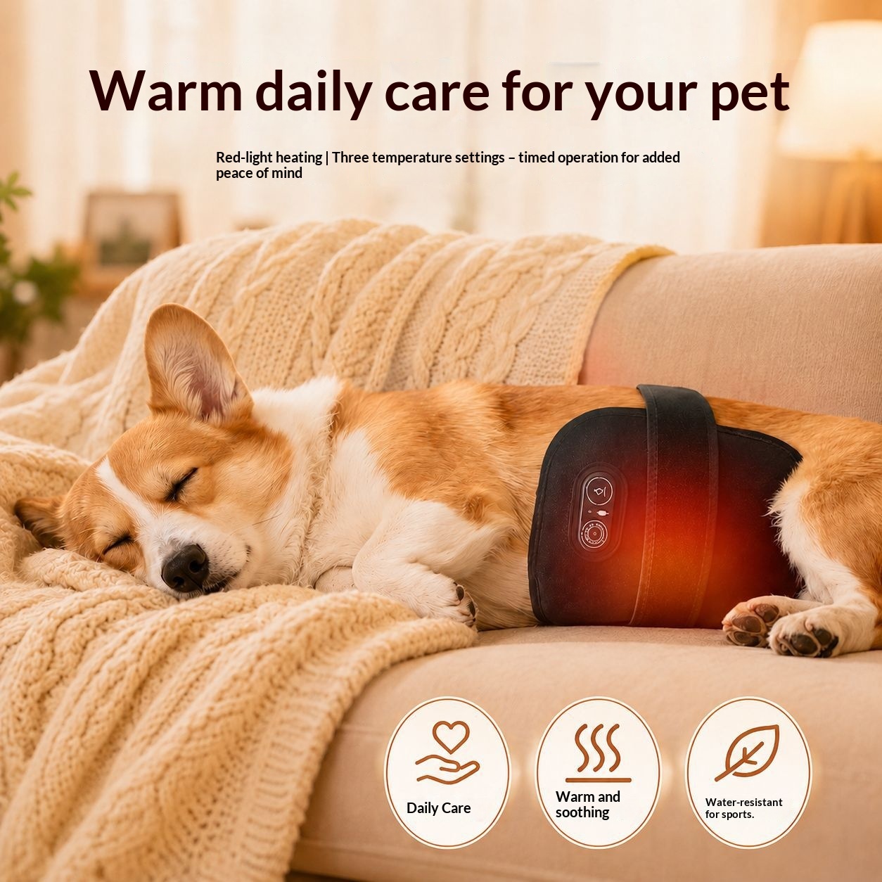 Pet Therapy Charging Timed Constant Temperature Care Strap