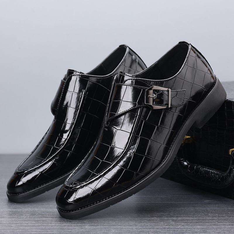 British Derby Shoes Business Formal Wear Men's Bridegroom Wedding