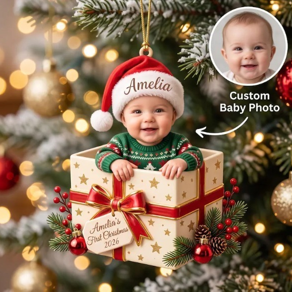 Personalized Acrylic Decorations Christmas