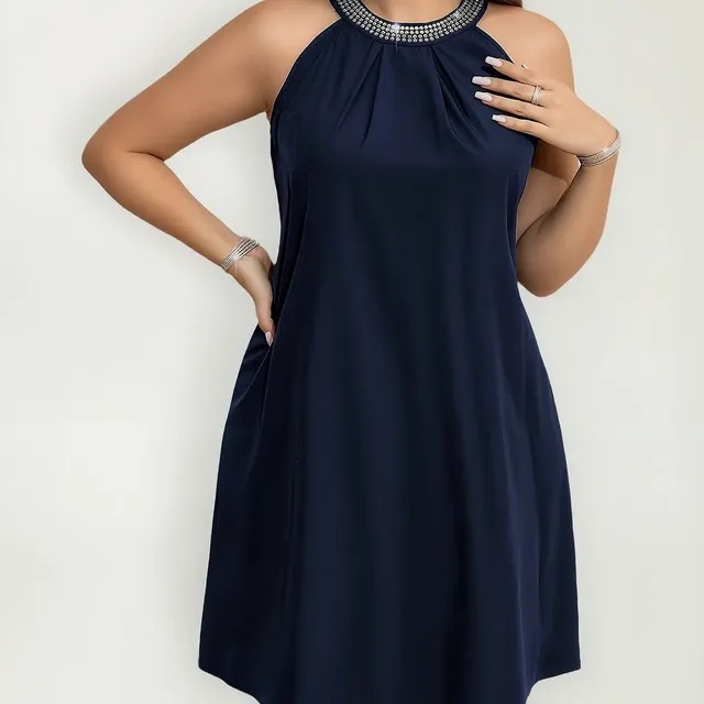 Women Casual Dress Sparkly Plus Size
