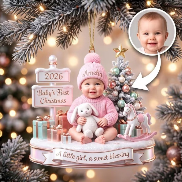 Personalized Acrylic Decorations Christmas