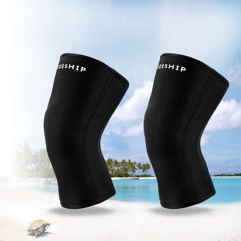 Lengthened Cold-proof Knee Pads Deep Diving Thickened Diving Fabric For Men