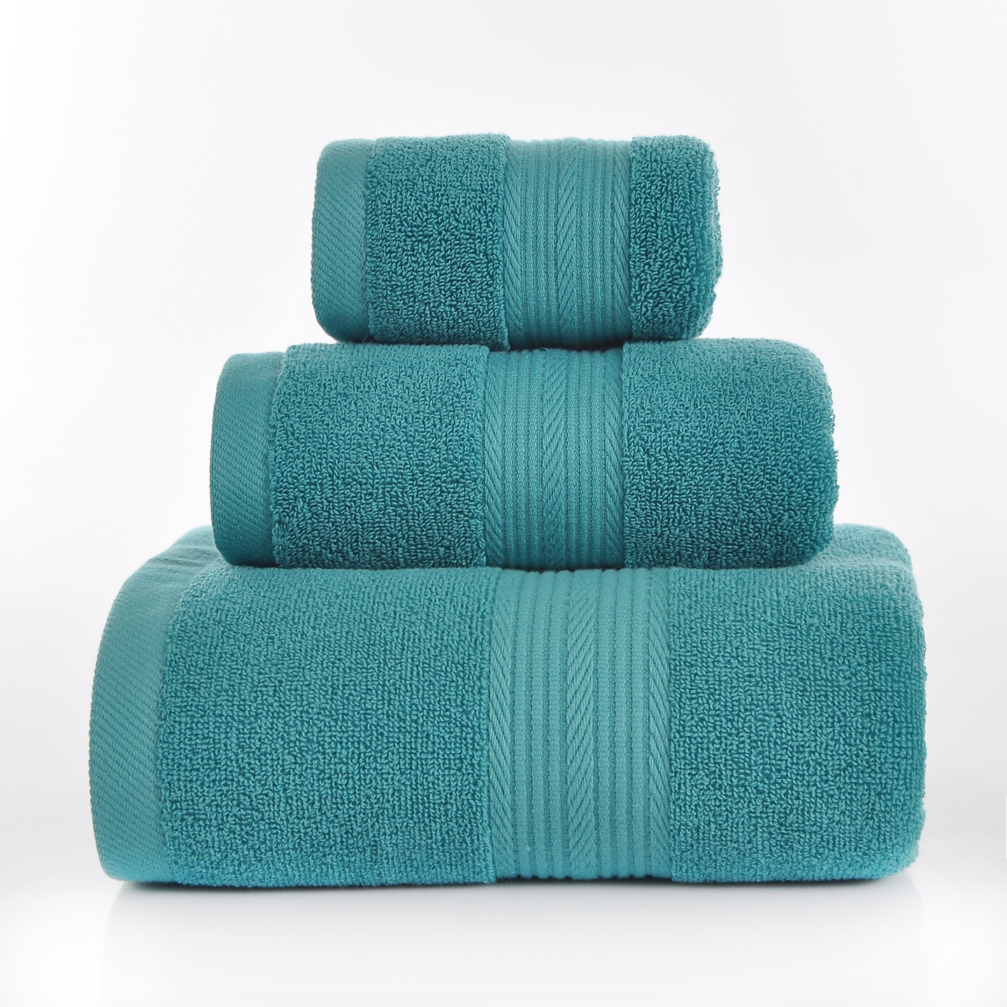 Thickened Solid-color Discontinued Business Towelbath Towel