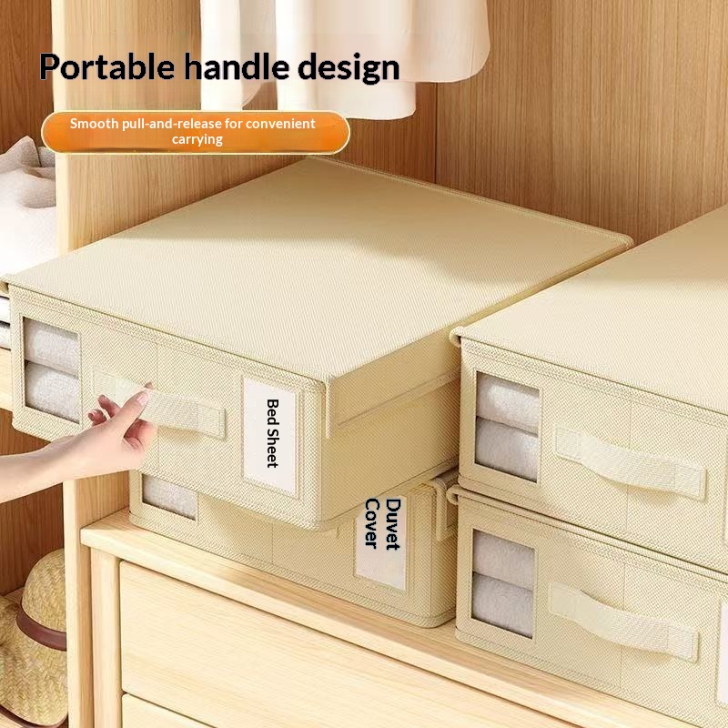 Bedding Storage Organizer Box For Home Use, For Sheets And Quilts
