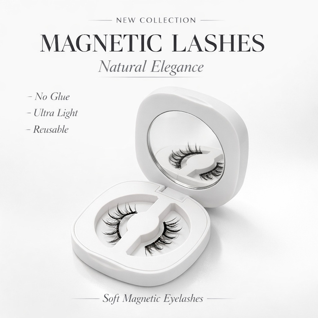 Soft Magnetic One-piece Box Magnetic Eyelashes