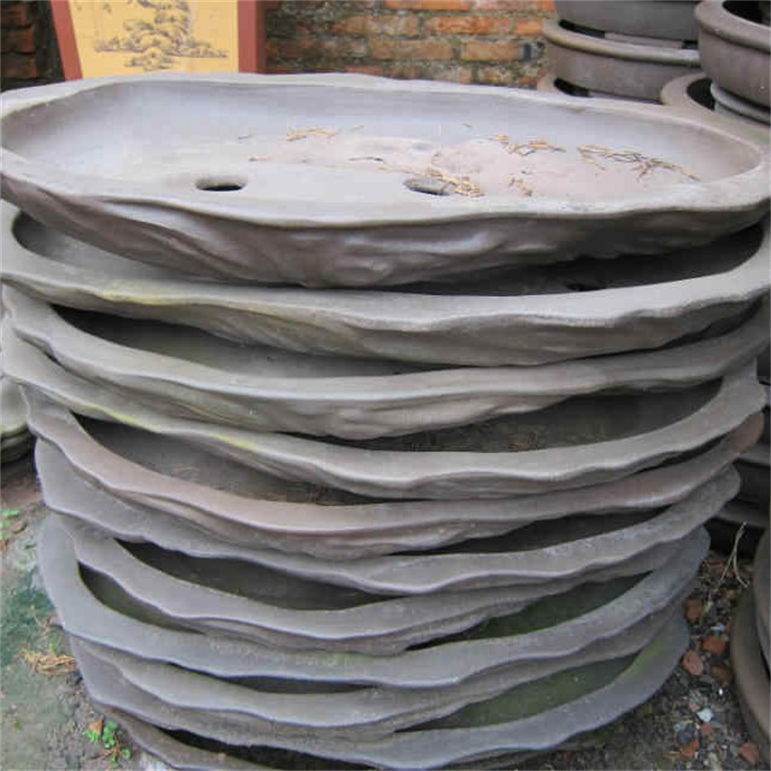 Red Porcelain Big Flowerpot Ban Manual