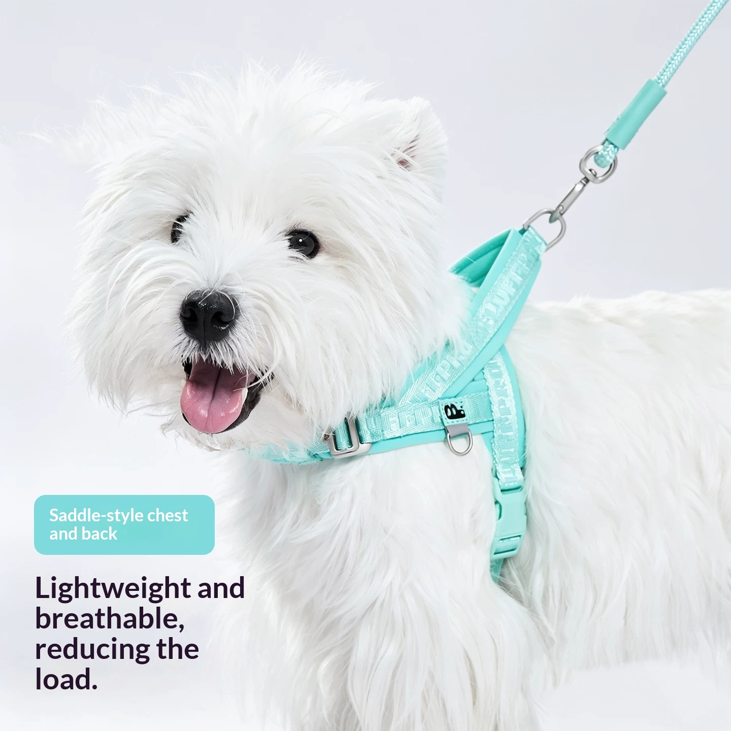 Quick-fit Lightweight And Breathable Pet Saddle-style Harness