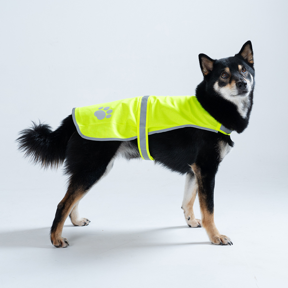 Pet Clothing Reflective Dog Safety Vest Fluorescent