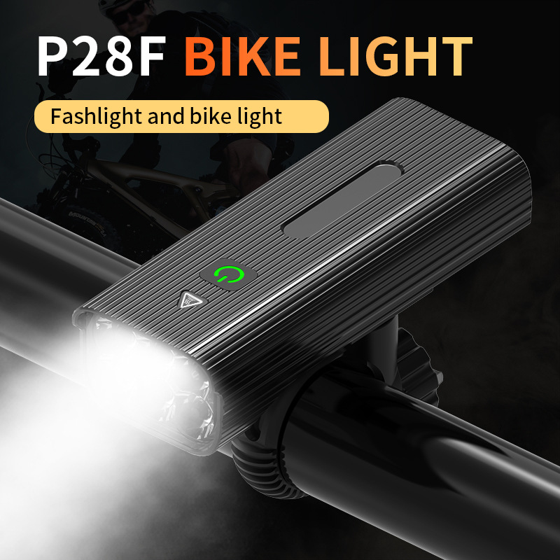 Bicycle Headlight Rechargeable High-intensity Flashlight