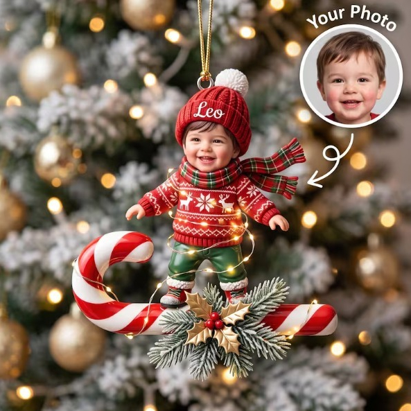 Personalized Acrylic Decorations Christmas